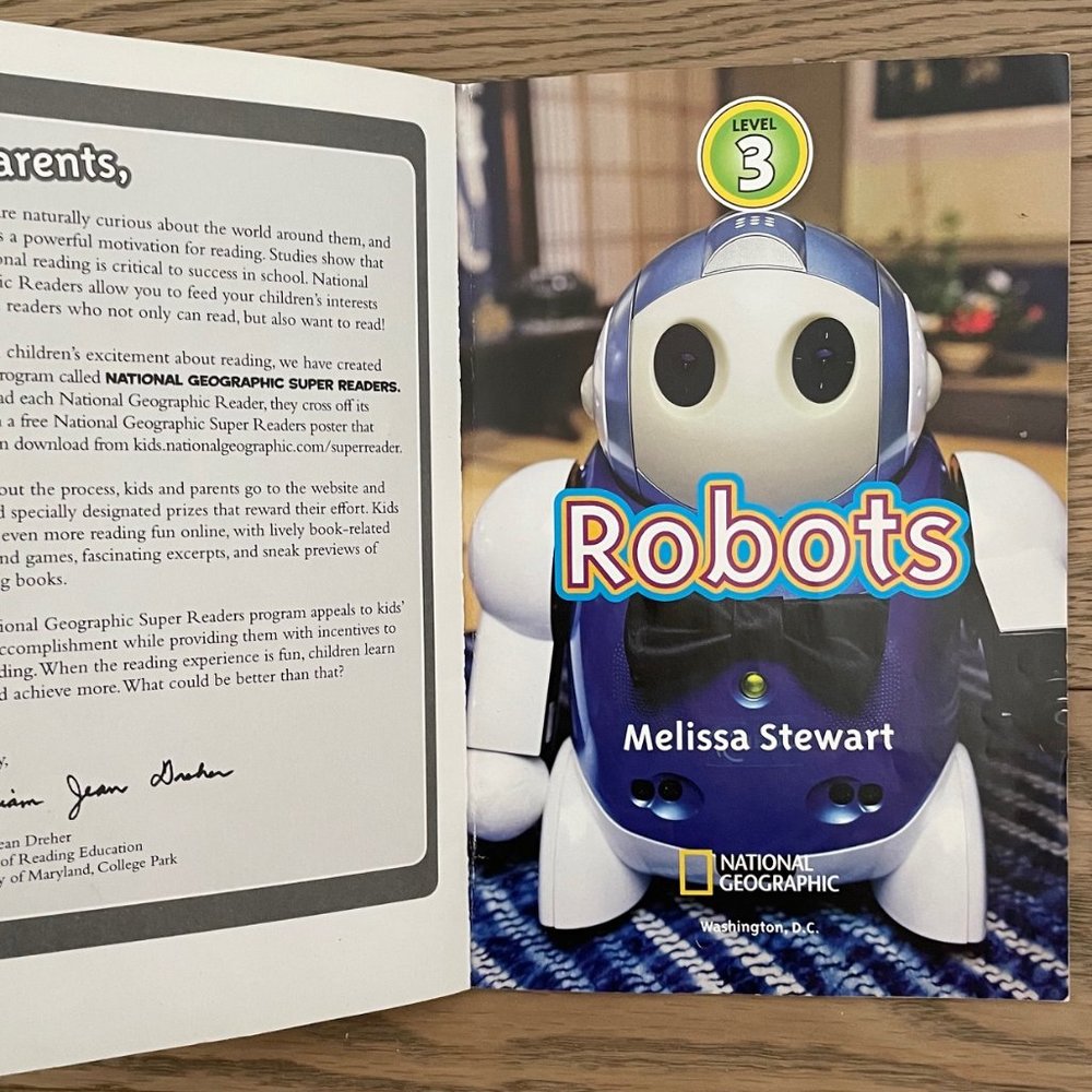 National Geographic Kids Robots, Readers Lvl 3, Paperback - Picture 3 of 5